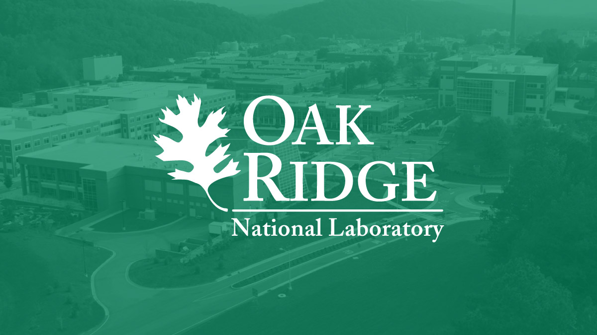 Oak Ridge National Lab logo