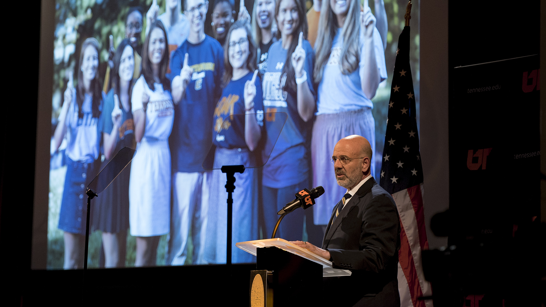 Joe DiPietro delivers his second State of the University address