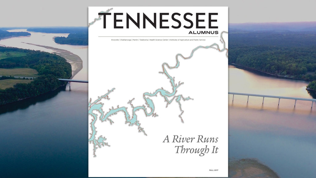 Fall 2017 cover, Tennessee Alumnus magazine